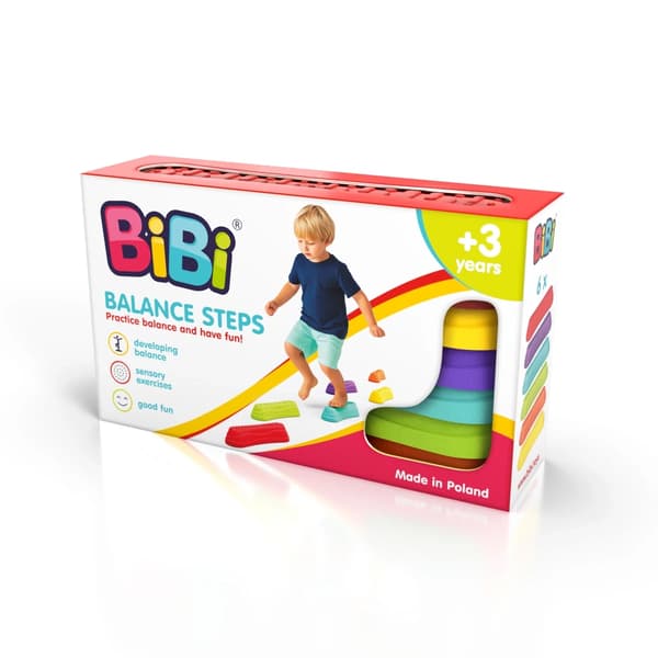 Soft Bibi Balance Steps sensoriske trin - 6 stk.