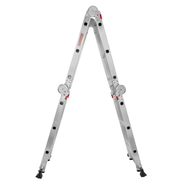Werkberg aluminium trappe 4x3 multifunktionel med platform