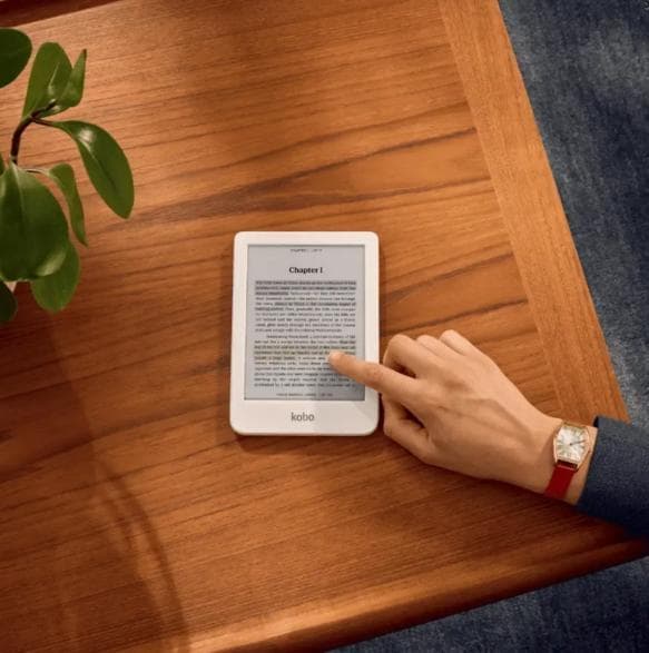 RAKUTEN KOBO Clara Colour White e-boksläsare