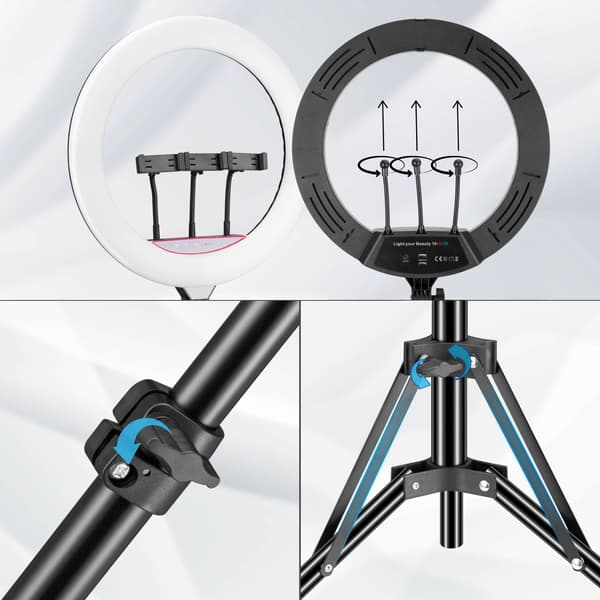 LUMO LED RGB-ringlys til makeup-billeder og -videoer
