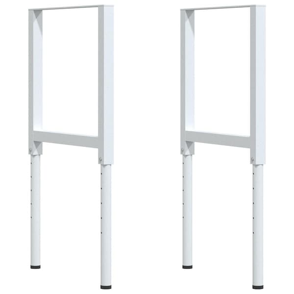 vidaXL Arbetsbord, 80x60x(71,5-98) cm, Ekträ