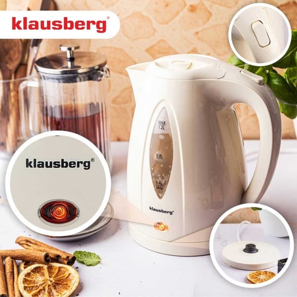 SÄHKÖKANSI 1,2 L KLAUSBERG KB-9002 KERMAN VÄRI