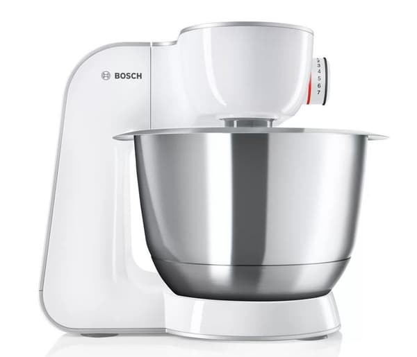 Bosch MUM58258 Serie 4 Köksmaskin Vit och Silver