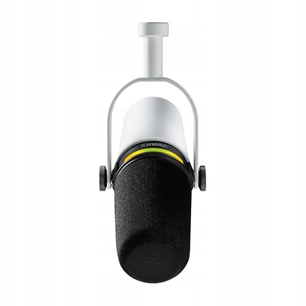 Shure MV7-W - Mikrofon XLR/USB-C Vit