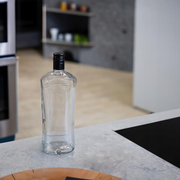 SET 30x DIVA-flaska 1000ml glasflaskor för månskenslikör bröllop 1L