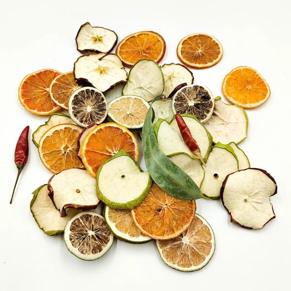 Torkad citrusfruktmix (Potpurri) - 100 g förpackning