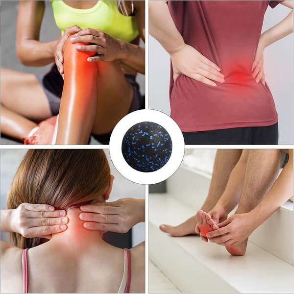 EPP rullende massagekugle til krop, ryg og nakke