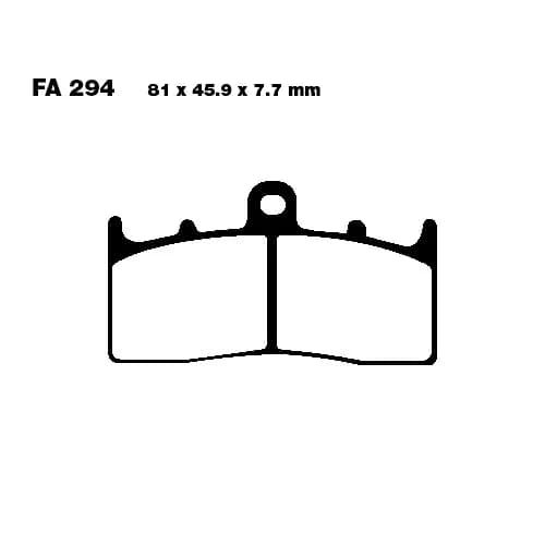 EBC FA294HH bremseklodser