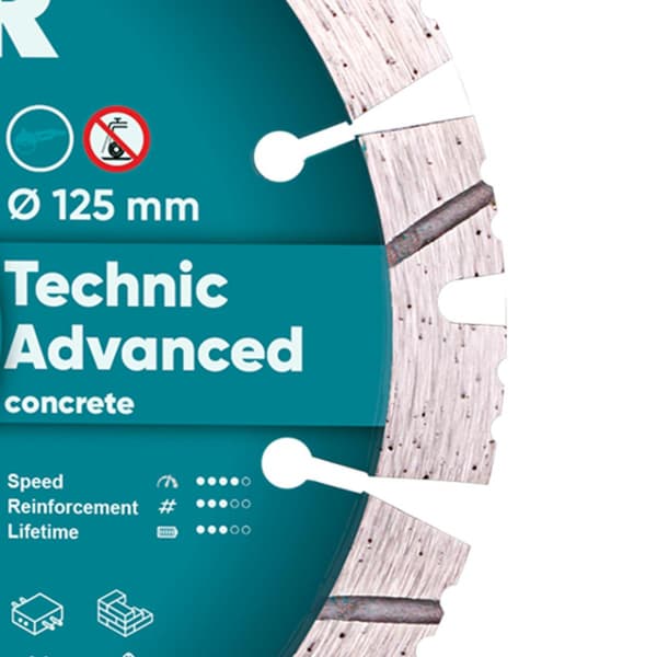 TIMANTTITERÄ DISTAR 1A1RSS 125 x 22,23 mm 14315347010