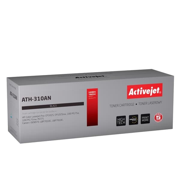 ActiveJet ATH-310AN toner til HP 126A CE310A, sort, 1200 sider