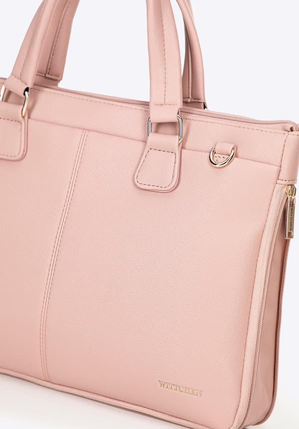 Wittchen Dam 14.5 Laptopväska i Imitationsläder Rosa