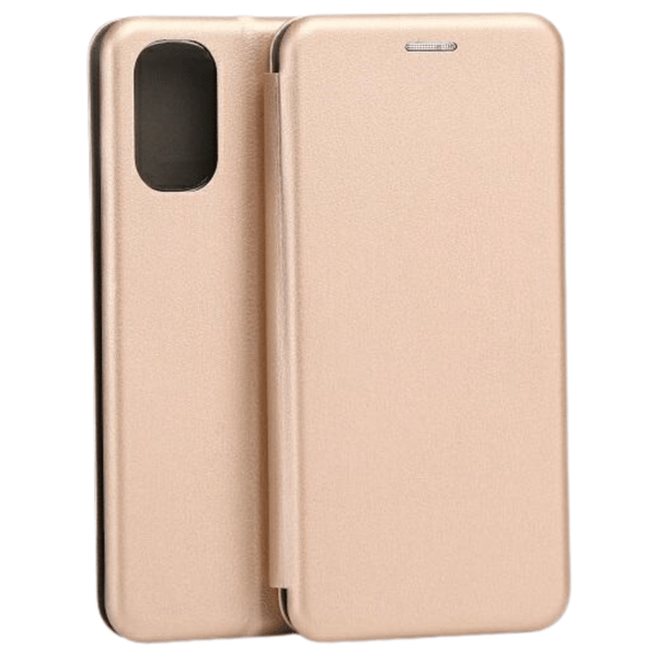 Beline Book Magnetisk Etui Moto E32/E32s Guld