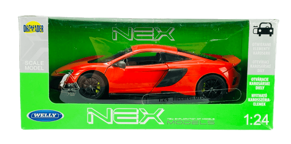 WELLY McLAREN 675LT COUPE ORANSSIN 1:24 24089