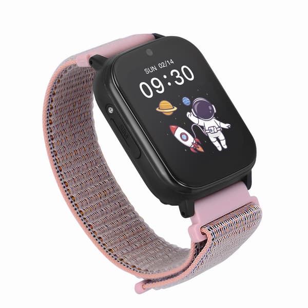 Smartklocka Garett Barn Teknik 4G rosa velcro