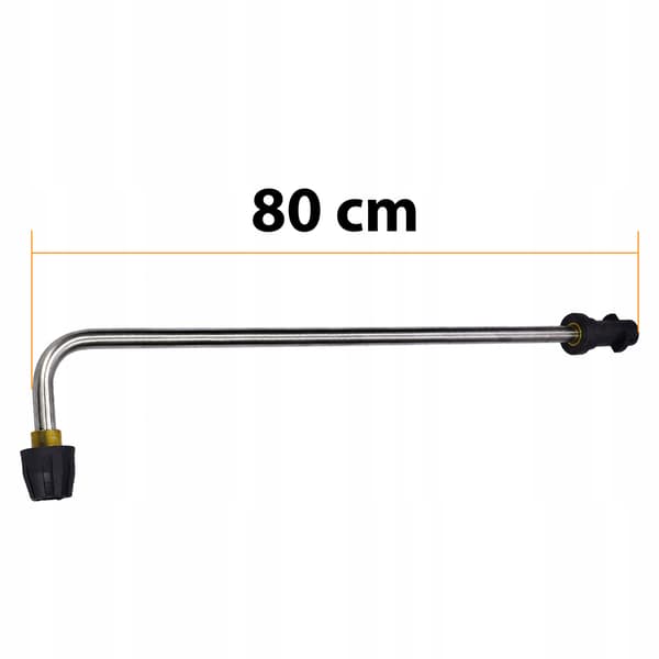 Rosfix spolmunstycke 90 grader 80 cm för Kärcher K2-K7 M18 160 bar