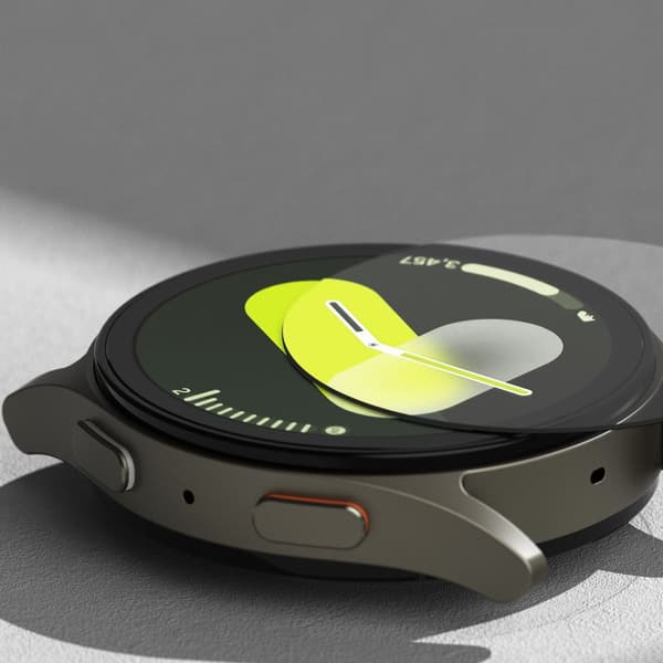 RINGKE SLIM & HÆRDET GLAS GALAXY WATCH 7 (44 MM) TITANIUM SORT