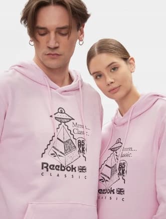 REEBOK ROSA BOMULLSHOODY MED BAKGRUND