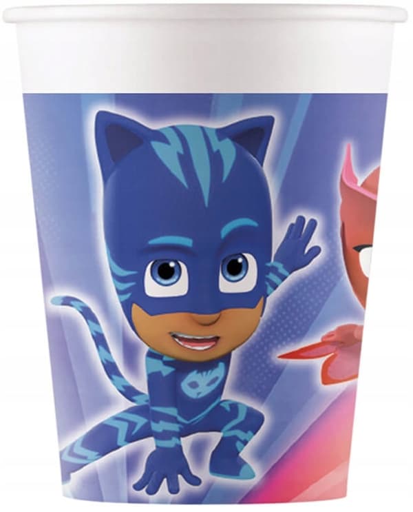 PJ Masks Pappmuggar 200ml 8 st.