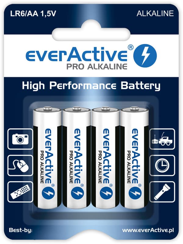 LR6 4BL EVERACTIVE PRO ALKALINEN
