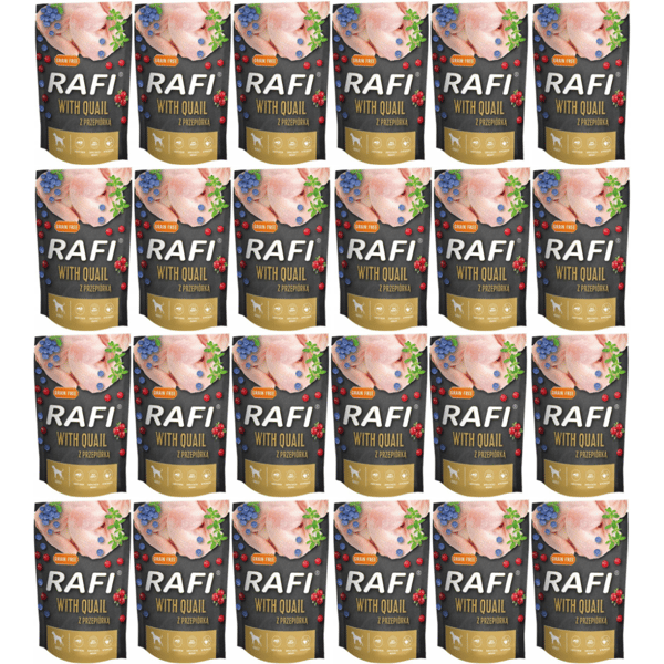 Dolina Noteci Rafi vådfoder til hunde 24 x 500 g