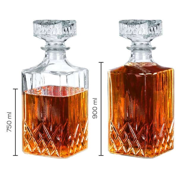 Whiskykaraff i glas 900 ml