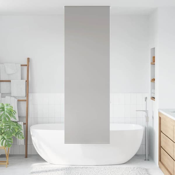 vidaXL Duschrullgardin 60x240 cm Tygbredd 56 cm