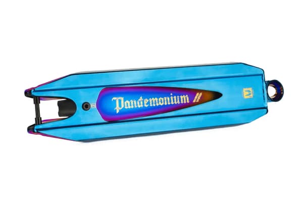 Ethic Pandemonium V2 Deck Løbehjul Deck | Blå Krom 500mm (19.7")