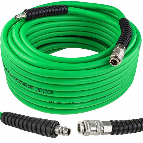 Pneumatisk gummislange til kompressor trykelastisk 6x13 mm 20 m