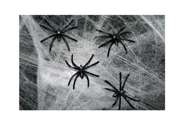 Halloween spindelnät, vitt, 60 g, 1 förpackning.