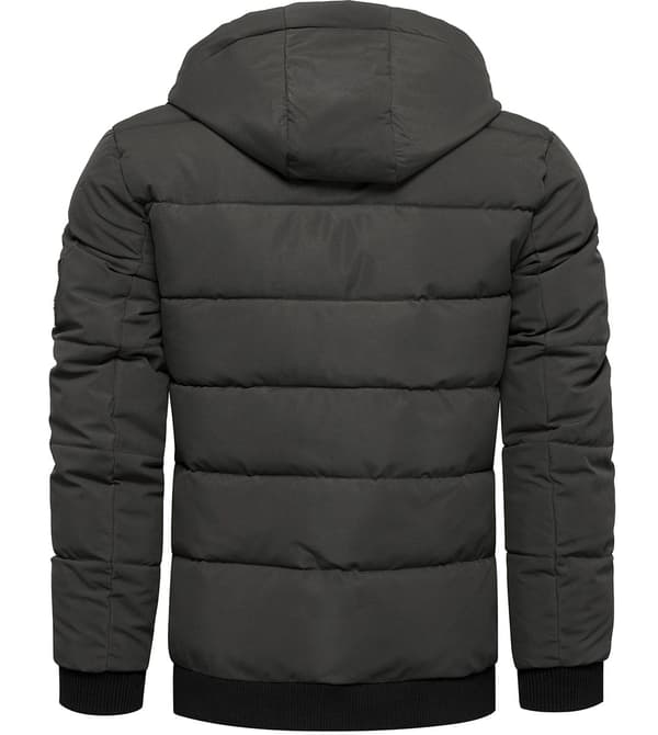 Vinröd turtleneck-tröja för herr Recea L