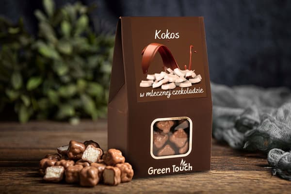 Kokoskub i mjölkchoklad 100g