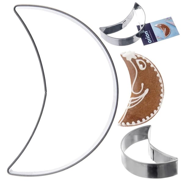Teräksinen kuukeksileikain 6 cm