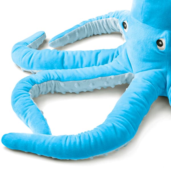 IKEA Octopus Blavingad sininen 80 cm