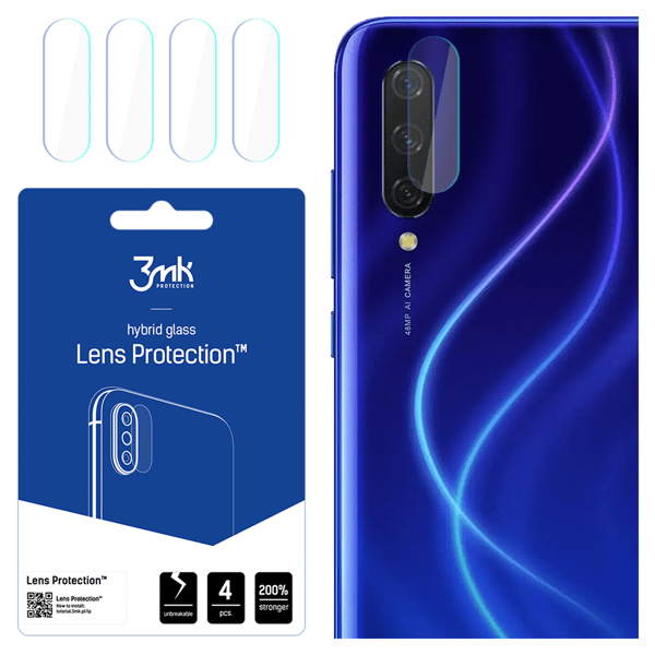 Xiaomi Mi 9 Lite/Mi CC9 - 3mk Linsskydd