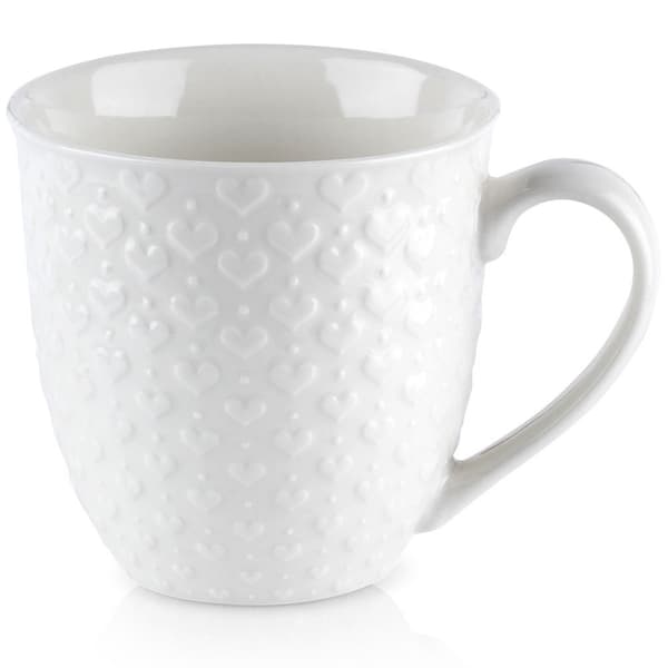 Keraaminen muki sydämillä 580 ml