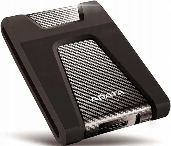 ADATA HD650 2TB 2,5" USB 3.1 eksternt drev sort