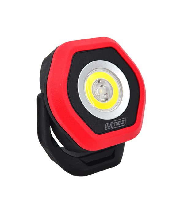 AWTOOLS BLACK LINE VERKSTADSLAMPA SOL CREE LED + COB LED
