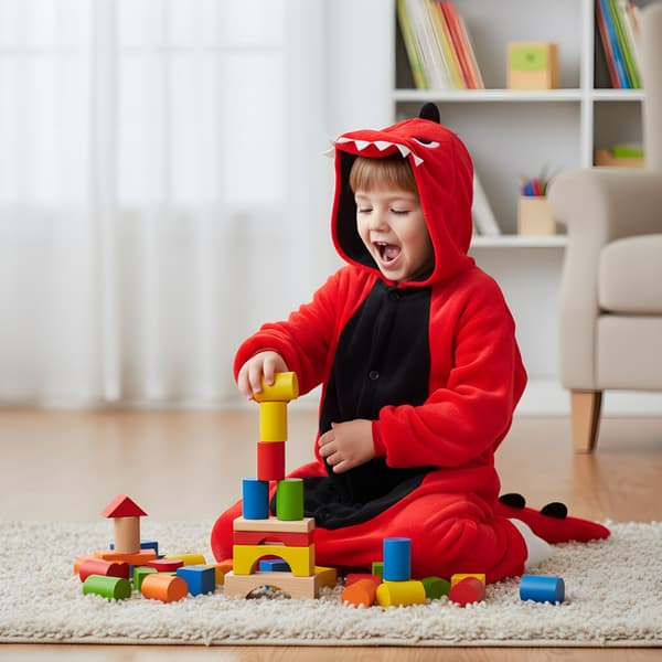 Kigurumi-pyjamas til barn, 125-135 cm