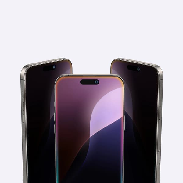 AMAZINGTHING Radix Privacy Glass til iPhone 16 Pro Max
