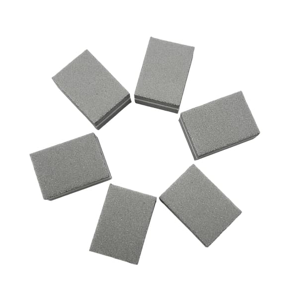 Mini nagellackblock grå 100/180 polermaskin 50 st.