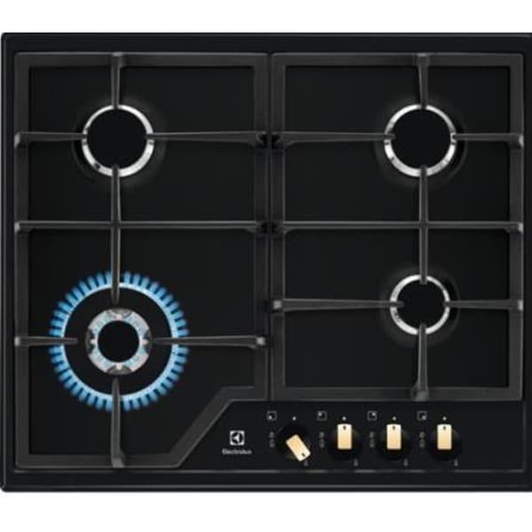 Electrolux EGS 6436RK gaskomfur, 4 brændere, rustfrit stål