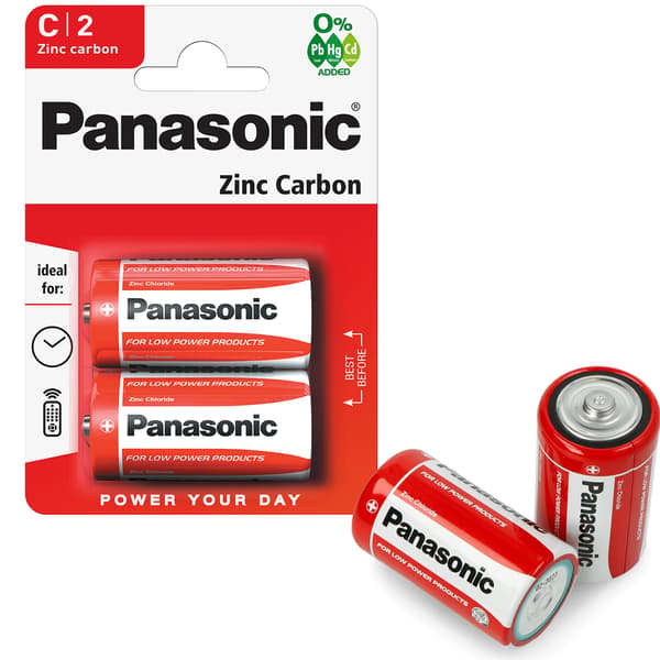 LR14 2BL PANASONIC punainen