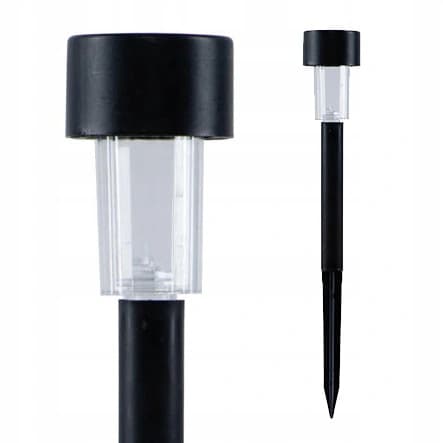 Solcelledrevet LED-havelampe, 29,5 cm