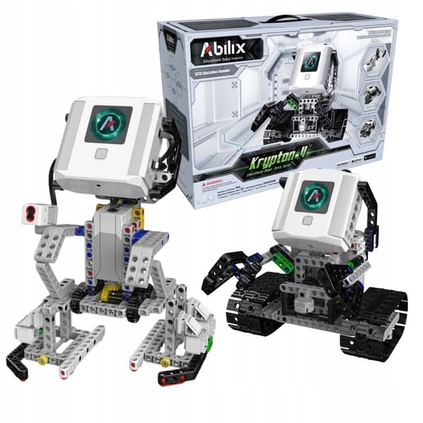 Uddannelsesrobot klodser Abilix Krypton 4 V2 app programmeringskursus