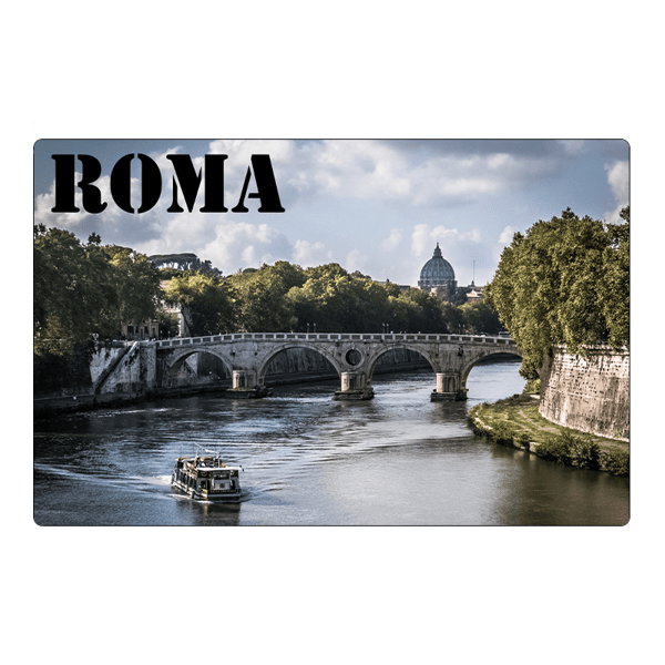 Køleskabsmagnet Rom - Tiber