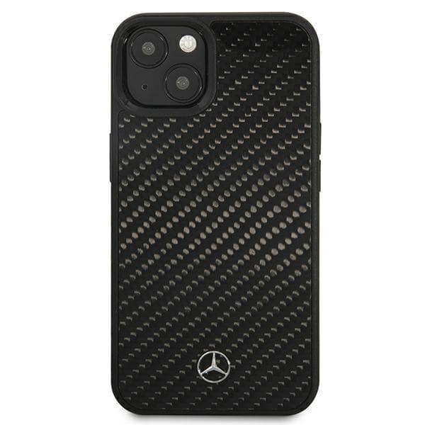 Mercedes MEHCP13SRCABK iPhone 13 mini 5.4 svart/svart kolfiberfodral Dynamic Line