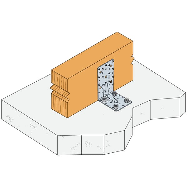 Förstärkt vinkelkoppling E20/3 E20/3x170x113x95mm