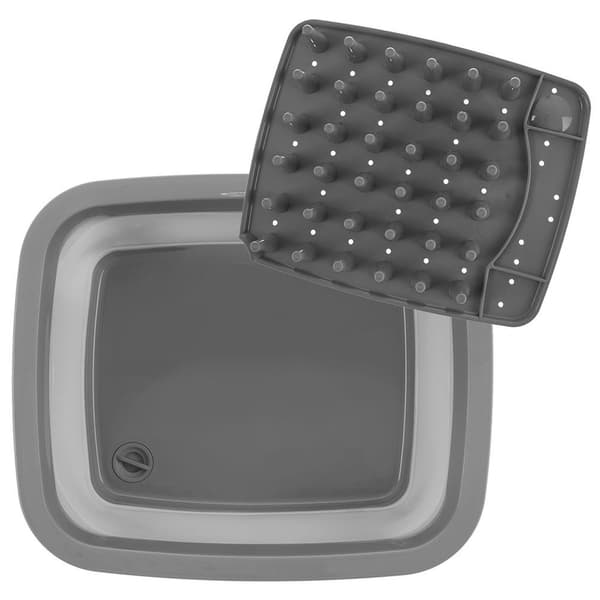Vikbar silikon disktork 37x31,5x14,5 cm