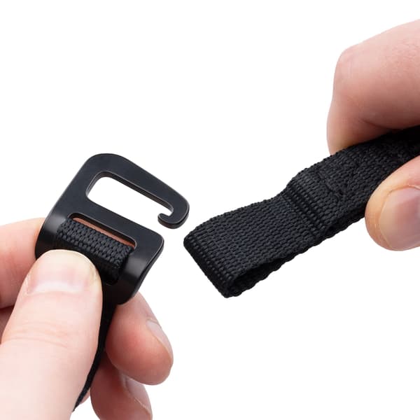 Oxford G-Hook laststropper 17mm x 2m sorte, universelle