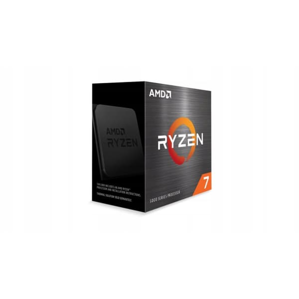 AMD Ryzen 7 5800X-processor, 8 kärnor, 3,8 GHz, sockel AM4